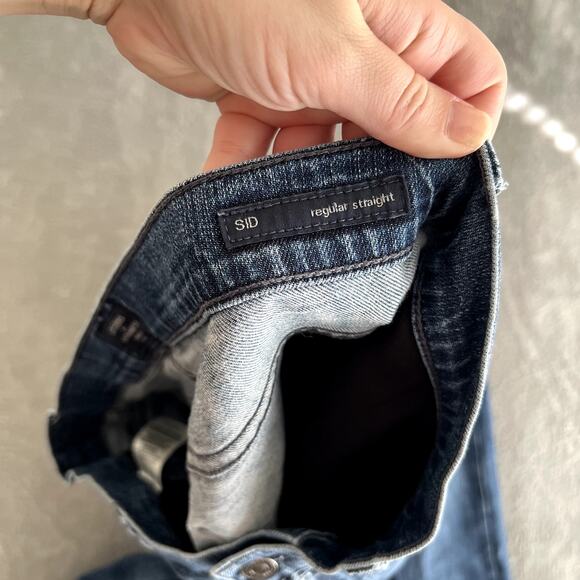 Citizens of Humanity Sid Jeans Regular Straight Blue Men's 34 Made in the USA - Picture 10 of 10